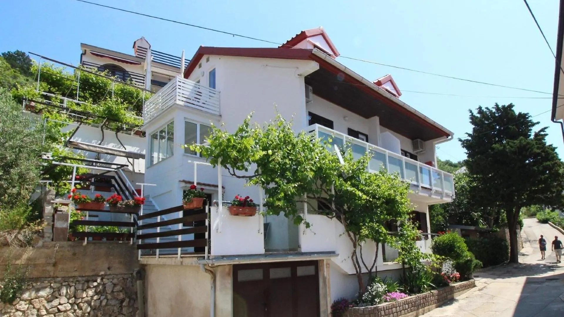 Apartment Appartement In Baska Mit Eigenem Balkon - B59512